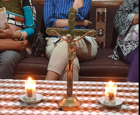 Kebersamaan umat Lingkungan St. Gregorius dalam Sarasehan BKSN ke-3