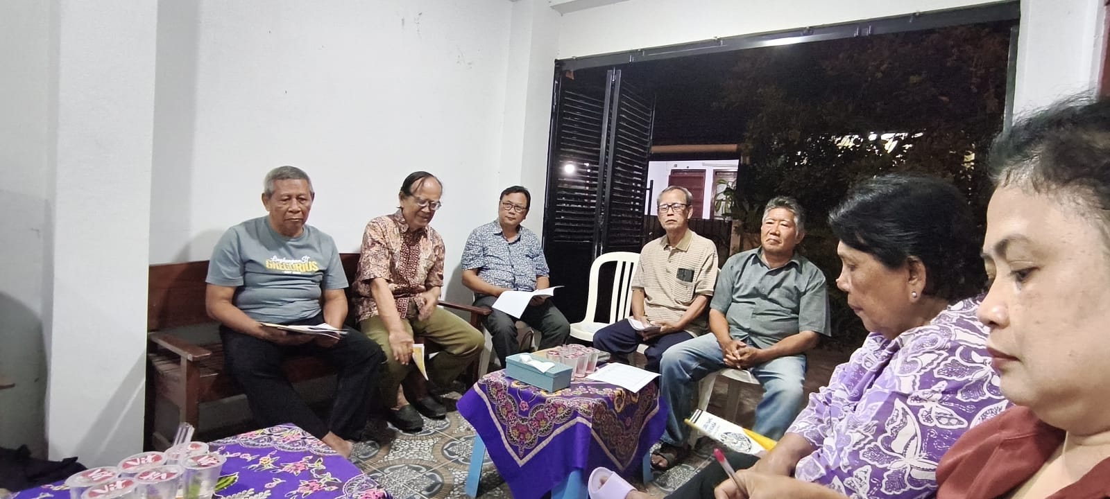 Umat Lingkungan St. Gregorius dalam Sarasehan BKSN