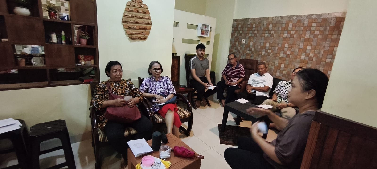 Kebersamaan Umat Lingkungan St. Gregorius